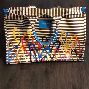 Henri Bendel / J Goldcrown overnight bag *rare*
